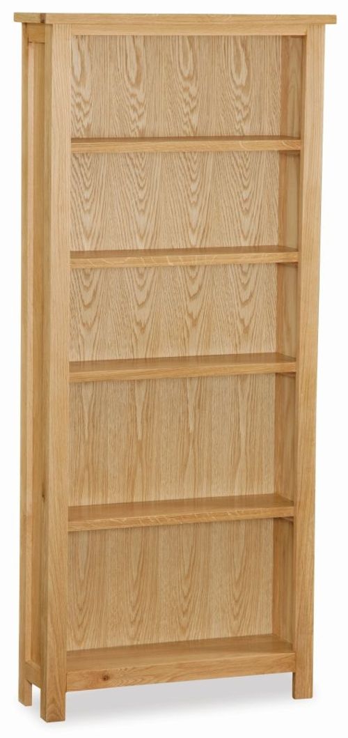 New Trinity Natural Oak Large Bookcase