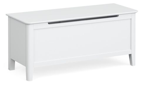 Hampstead White Blanket Box