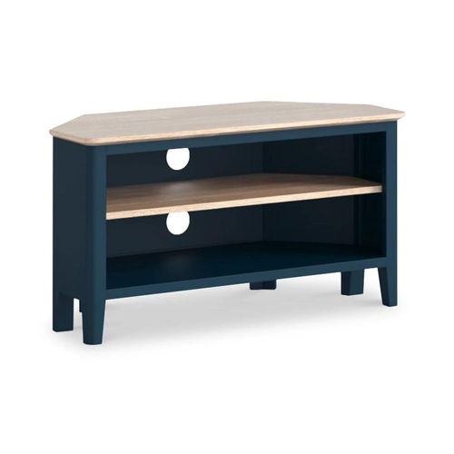 Marlow Blue Corner TV Unit