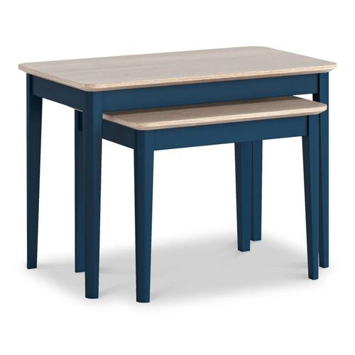 Marlow Blue Nest of 2 Tables