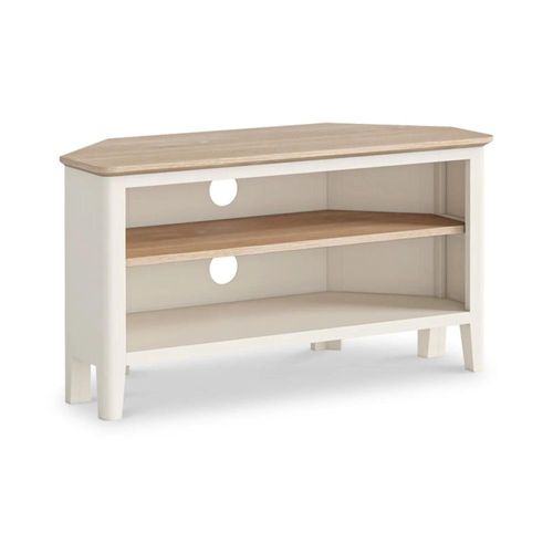 Marlow White Corner TV Unit