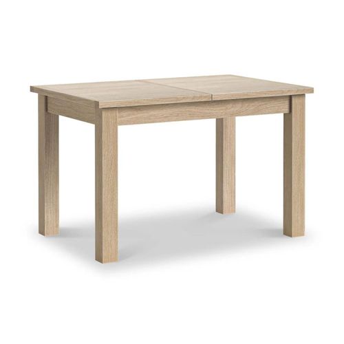 Modern Country Oak 4-6 Seater Extending Dining Table - 120cm-160cm
