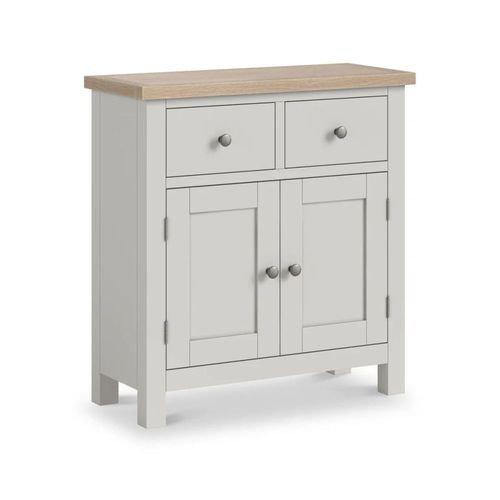 Modern Grey Painted 2 Door Small Sideboard - 75cm