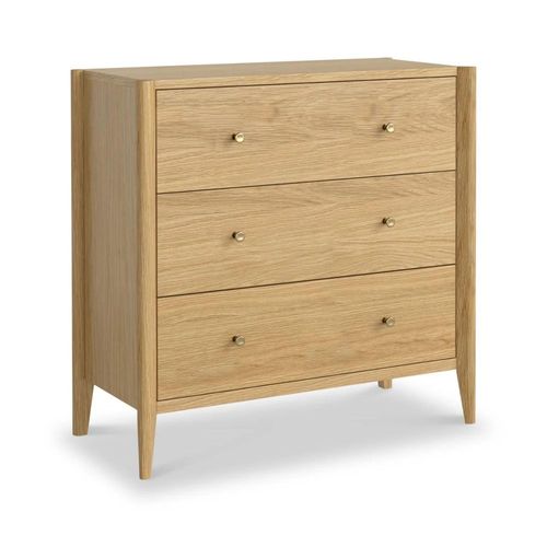 Paris Oak 3 Drawer Chest