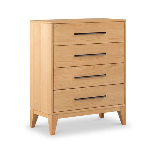Viento Oak 4 Drawer Chest