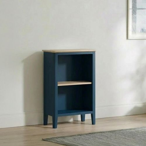 Marlow Blue Small Bookcase