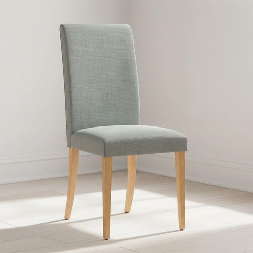 2 x Salisbury Grey Fabric Dining Chair