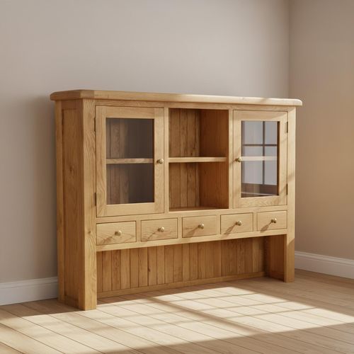 Salisbury Premium Oak Large Hutch