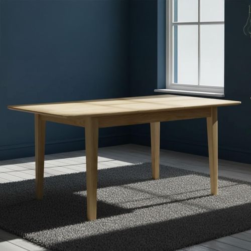 Bath Oak 4-6 Seater Butterfly Extending Dining Table - 120cm-160cm