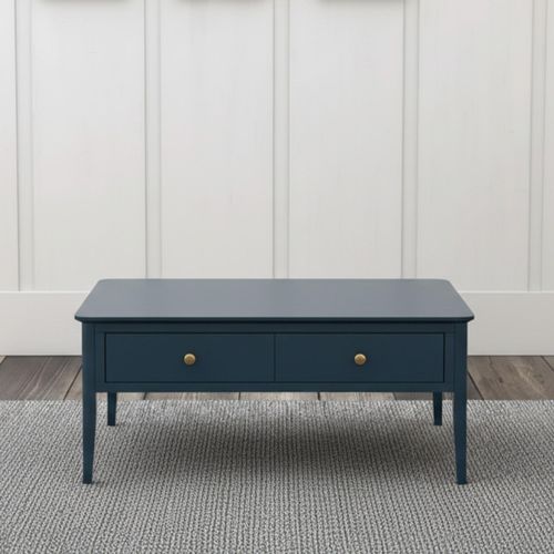 Harrogate Blue 2 Drawer Coffee Table