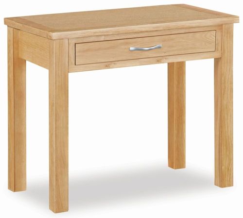 New Trinity Natural Oak 1 Drawer Laptop Desk