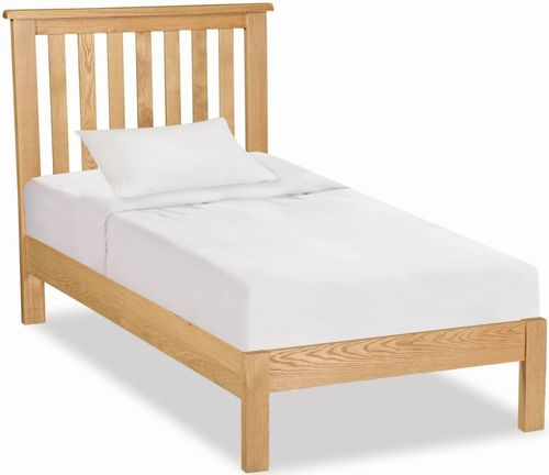 Salisbury Lite Oak 3ft Single Slatted Bed
