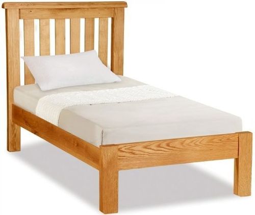 Salisbury Premium Oak 3ft Single Slatted Bed