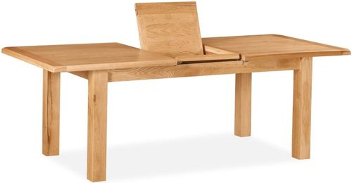Salisbury Premium Oak 4-6 Seater Extending Dining Table - 120cm-165cm