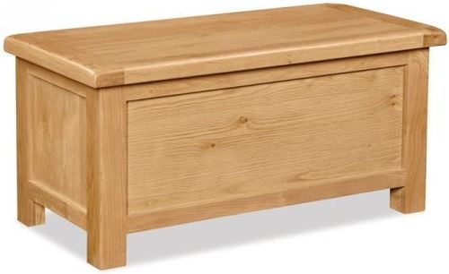 Salisbury Premium Oak Blanket Box