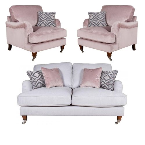 Buoyant Beatrix Fabric 2+1+1 Seater Sofa Set  - Variation Available