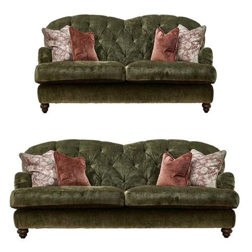 Buoyant Dumpling Fabric 3+2 Seater Sofa - Variation Available