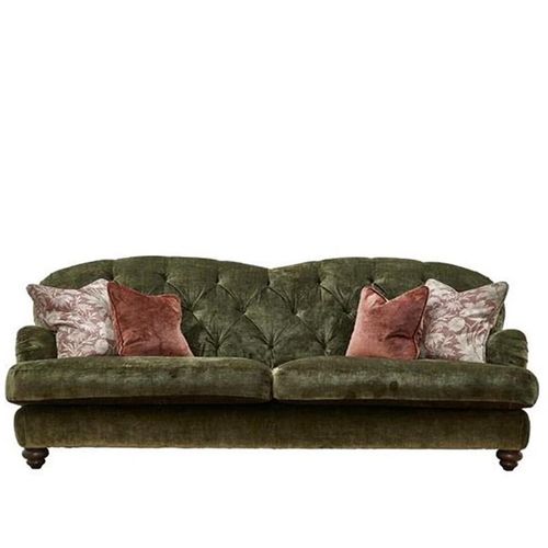 Buoyant Dumpling Fabric 4 Seater Sofa - Variation Available