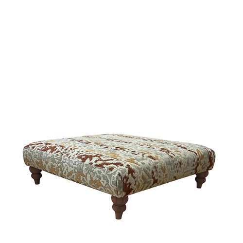 Buoyant Horatio Fabric Square Footstool - Variation Available