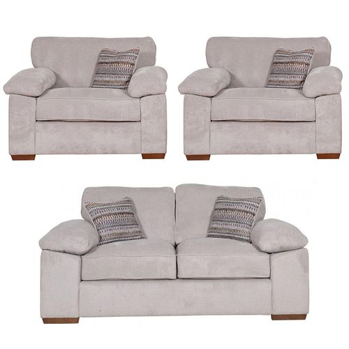 Buoyant Dexter Fabric 2+1+1 Seater Sofa Set - Variation Available