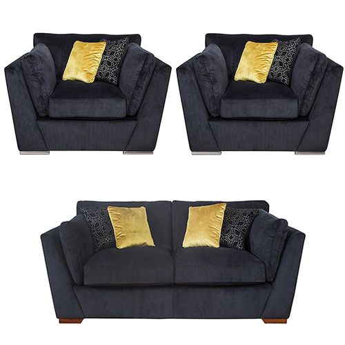 Buoyant Phoenix Fabric 2+1+1 Seater Sofa Set - Variation Available