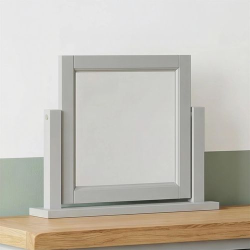 Wilmont Dressing Mirror - Grey Painted
