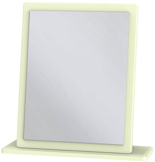 Knightsbridge Cream Gloss Small Dressing Mirror