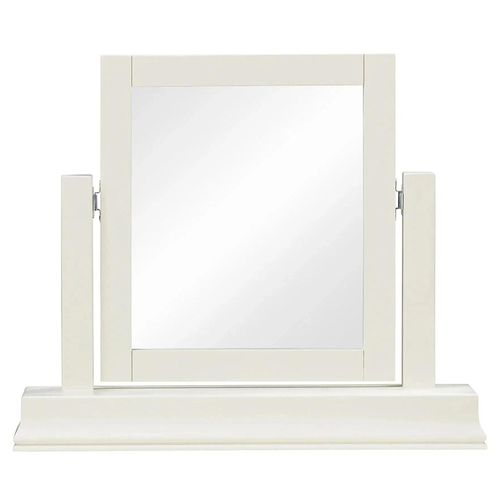 Paisley Cream Painted Vanity Mirror