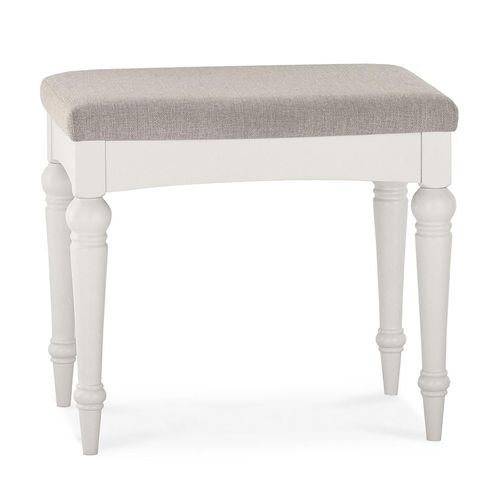 Montreux Stool - Soft Grey - Pebble Grey Fabric