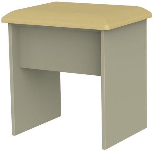 Contrast Mushroom Padded Dressing Stool