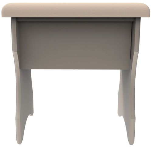 Haworth Cashmere Padded Dressing Stool