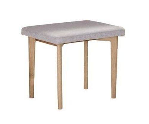 Marlow Dressing Stool - Cashmere Oak
