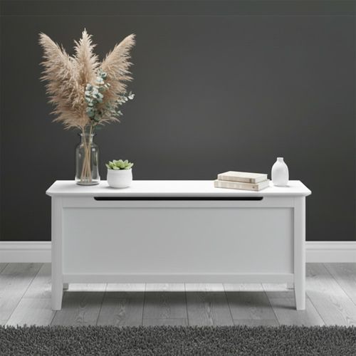 Hampstead Blanket Box - White