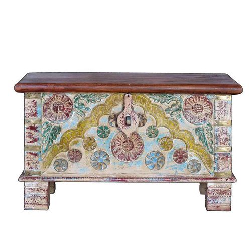 Feldham Storage Trunk - Mango Wood