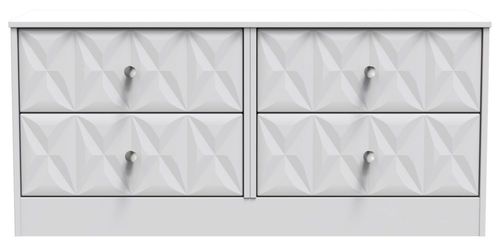 San Jose Matt White Bed Box