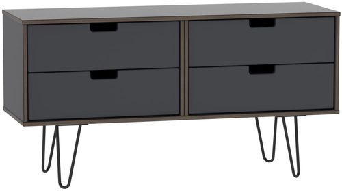 Shanghai Graphite Bed Box with Hairpin Legs