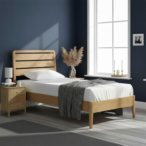 Bath Oak Bed - 3ft Single