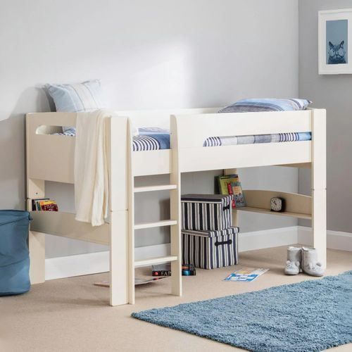 Pluto Midsleeper Bed - White