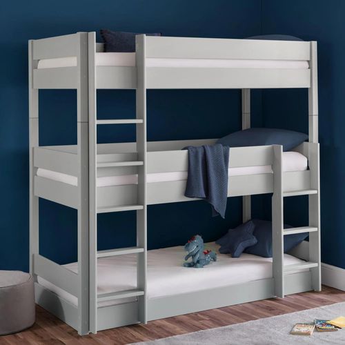 Trio Bunk Bed - 3 Level - Grey