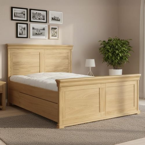 Moreno Bed - Oak - Sizes Available