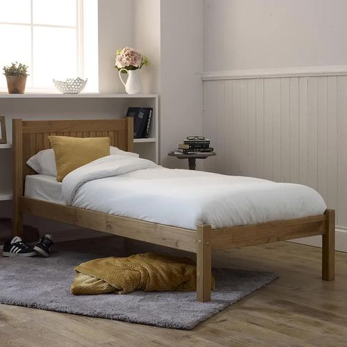 Clearance - Cape Honeycomb Bed - 3ft Single - Wooden - FSS16567