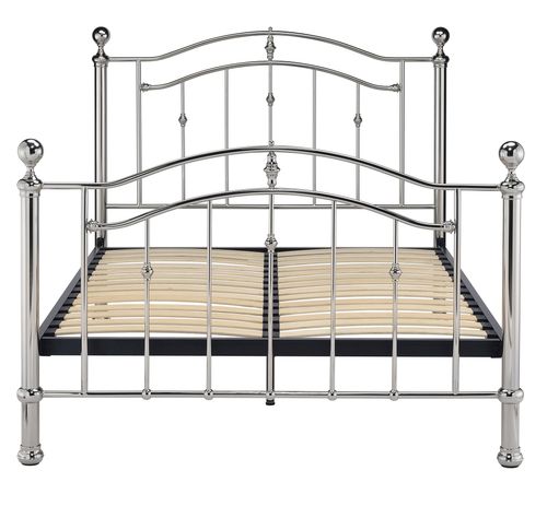 Camas Chrome Metal Bed - Sizes Available