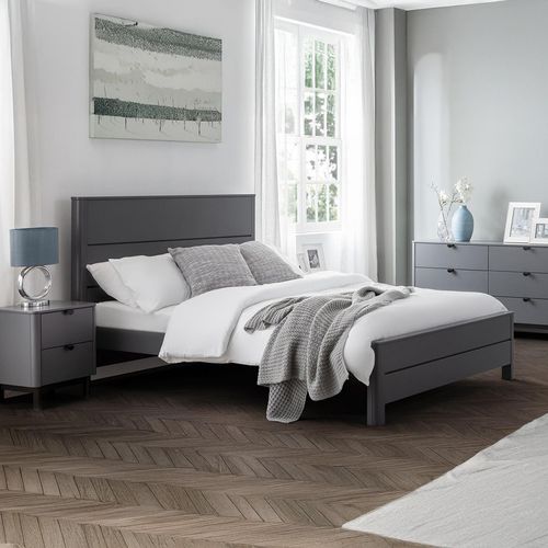 Chloe Bed - Grey - Sizes Available