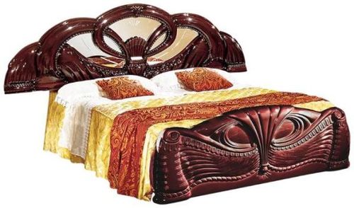 Giada Mahogany Italian 6ft Queen Size Bed