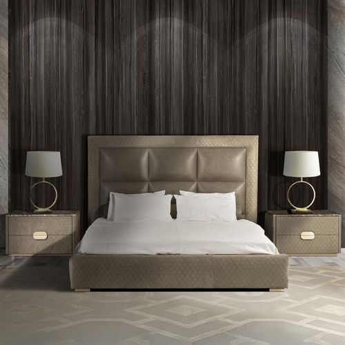 Marylin Bed - Leather - Sizes Available