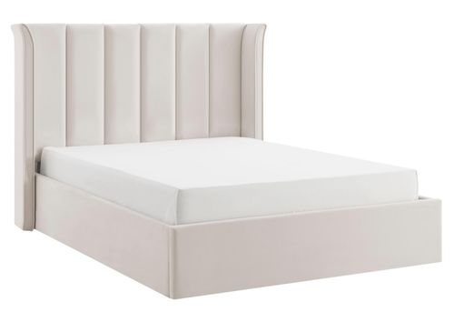 Posey Natural Fabric Ottoman Bed - Sizes Available