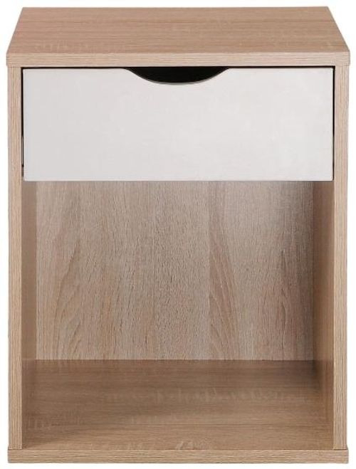 Allen 1 Drawer Bedside Cabinet - Variant Available