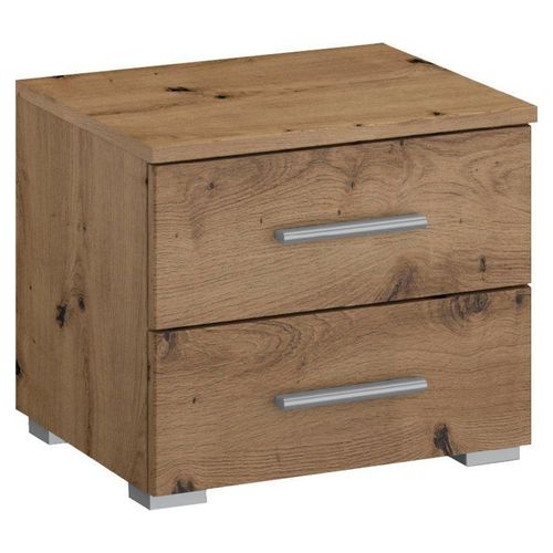 Rauch Base 2 Drawer Bedside Cabinet - Artisan Oak