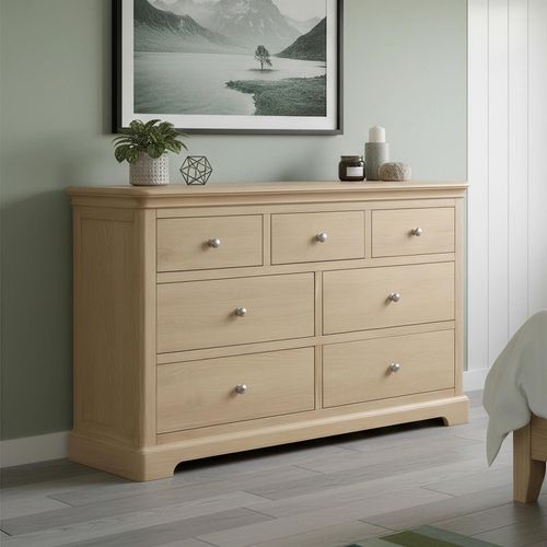 Cromwell Chest - 3+4 Drawer - Oak