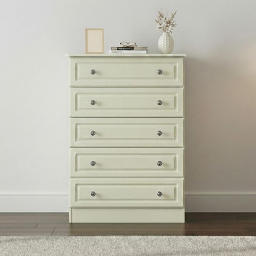 Pembroke Cream 5 Drawer Chest